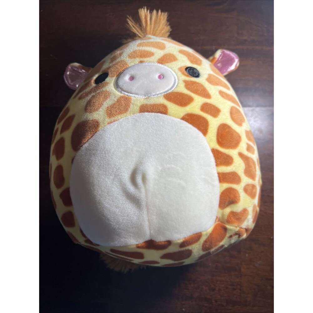 Original Squishmallows: 10 Inch Gary the Giraffe with Pink Ears and Nostrils